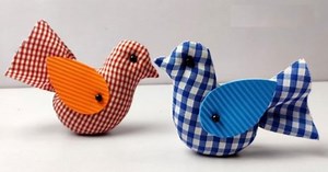 Beginner's DIY Fabric Bird Sewing Tutorial