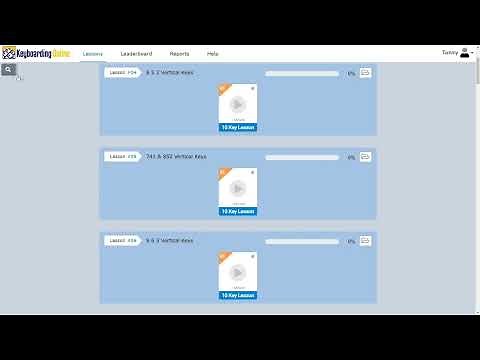 Ten Key Student Tutorial