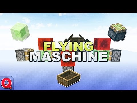 Minecraft - Two Way Flying Maschine // Flugmaschine - (Quick) Tutorial 1.17