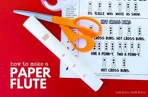 How to Make a Paper Flute