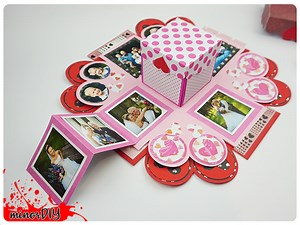 Easy Starter Heart Exploding Box