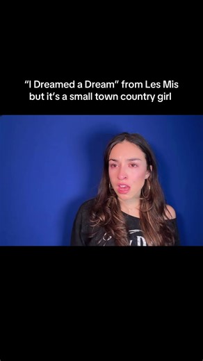 she’s tired of bartending and wants to move to the big city to pursue singing #musicaltheatre #lesmiserables #auditionseason #susanboyle #footloose