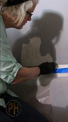 Using a Laser Level With Tile - DIY Tile Install #Shorts