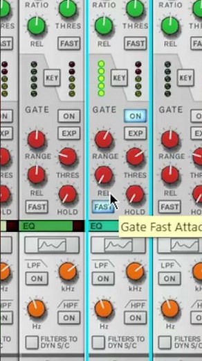 Applying a Gate To A Channel | Reason 12 #shorts