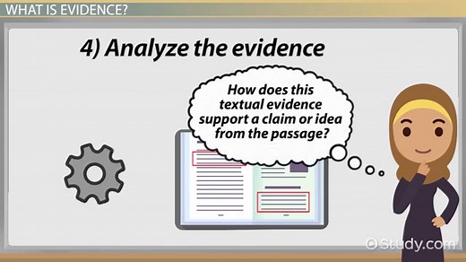 Finding Evidence in a Reading Passage: Strategies & Examples