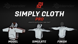 Simply Cloth Pro - Create cloth easy and fast | BlenderNation Bazaar