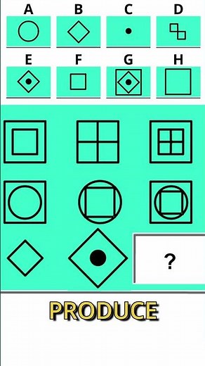 IQ Test - Mensa Denmark Puzzle 30