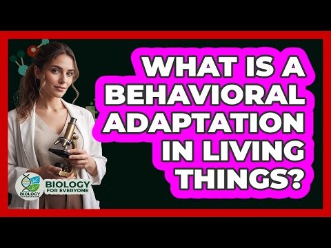 What Is a Behavioral Adaptation in Living Things?