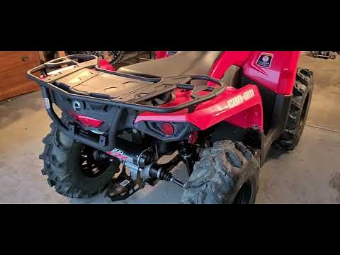 2019 Can Am Outlander 570 Big Gun EVO U exhaust