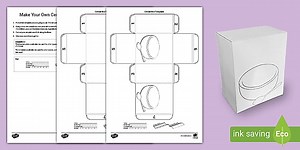 Make Your Own Cereal Box Template