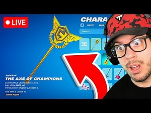 I got the FNCS Axe of Champions 1.0 Pickaxe EARLY! (1 of 40 in Fortnite)