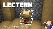 Lectern - Minecraft Guide