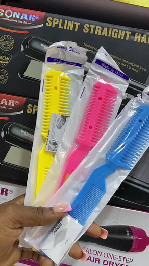 Shop Colorful Razor Combs for Wig Styling