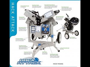 Hack Attack Junior Softball Pitching Machine Free Shipping