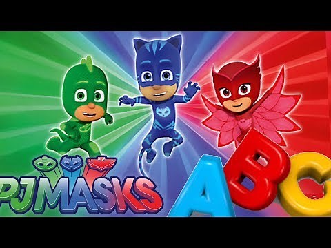 PJ Masks ABCs Nursery Rhymes and Kid Songs Animated Kids Songs