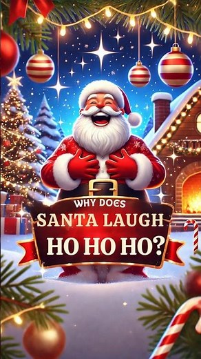 🎅 What's Behind SANTA'S Iconic 'Ho Ho Ho' Laugh? 🤣