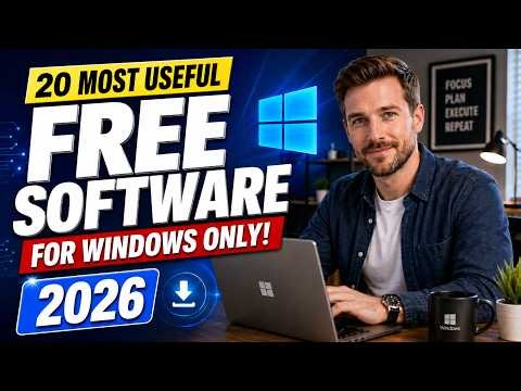 20 Most Useful Free Software for Windows Only! 2026