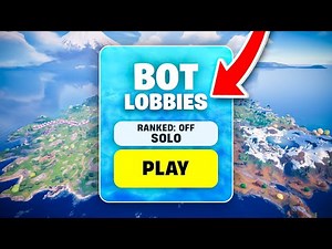 How To ACTUALLY Get BOT LOBBIES in Fortnite CHAPTER 6! (Easy Working Method)