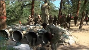 Basic cadet training underway at the Air Force Academy