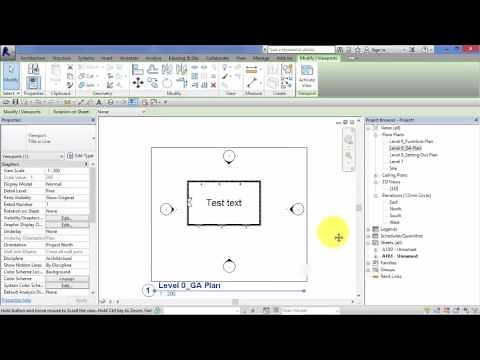 Module 7: Unit 1: Revit Architecture: View Scales