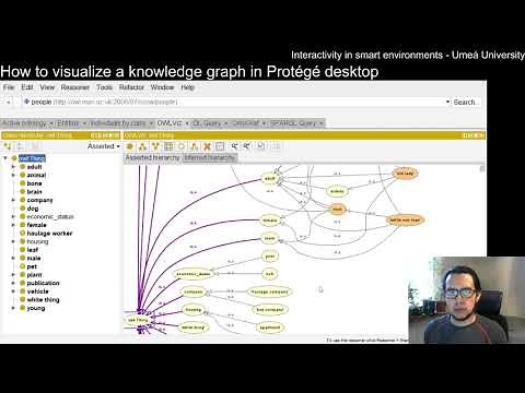 How to visualize a knowledge graph in Protégé desktop