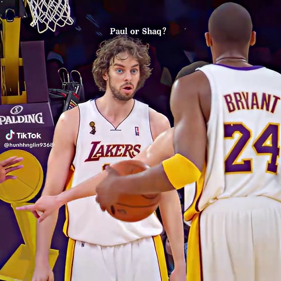 Paul Gasol and Shaquille O'Neal: Basketball Legends Unite