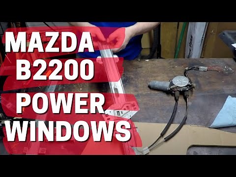 How To Install Power Windows in your Mazda B2200 B2000 B2600i