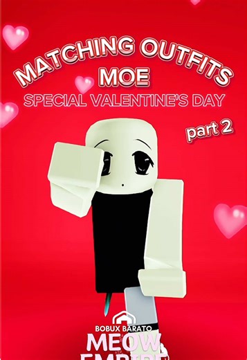 Matching Outfits for Valentine's Day on Roblox