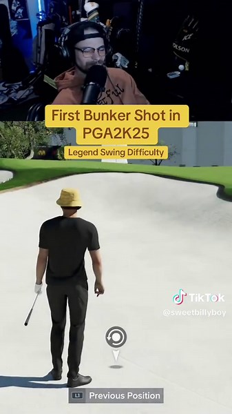 First Look at PGA Tour 2K25 Gameplay