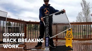 349 reactions · 37 shares | YUP - say goodbye  to back-breaking work. The XERO Screen Cleaner is a huge time saver and the perfect upsell. It attracts so much positive attention from neighbors and people passing by you might even book an extra job or two.  | Window Cleaning Resource | Facebook