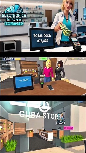Electronics Store Simulator 3D GAMEPLAY #electronicstoresimulator3D #gamesimulator #gameandroid