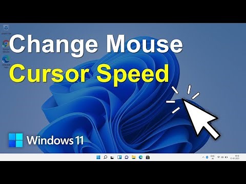 How to change mouse cursor speed windows 11