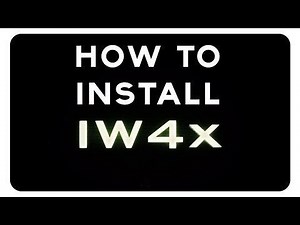 If you're still unsure how to install IW4x, here's a brief but detailed video on how to. With captions for those unable to use sounds, for some reason!
