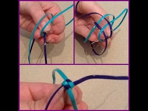 How to Make a Boondoggle Keychain using craftlace:The Round Braid ll TheRichmond01