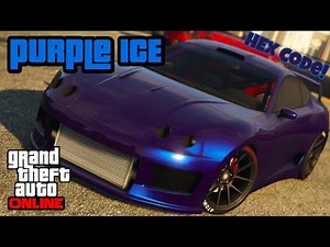 "PURPLE ICE" Modded CREW Color (HEX CODE!) | GTA ONLINE