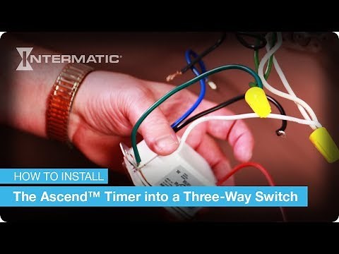 Three-Way Switch Wiring Instructions for the Ascend™ In-Wall Timer by Intermatic