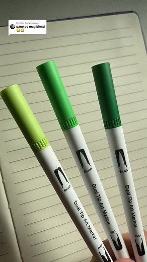 How to Blend Colors Using Dual Tip Art Markers