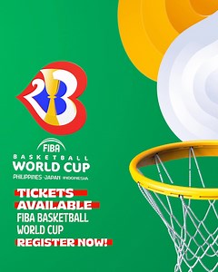 Buy your FIBA Basketball World Cup tickets now – hurry up and don’t miss out get yours before they sell out! 🎁 Make sure you register now to enjoy exclusive benefits and offers, be the first to get the news and purchase tickets. ✍️ Try it today! 🔔 https://register.worldcup.basketball/ | FIBA Basketball World Cup