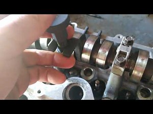 5.4 3v valve spring removal