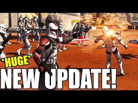 HUGE New Update for STAR WARS Galaxy at War Mod! - Men of War: Battle Simulator