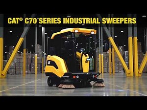 Cat® C70 Series Industrial Sweepers - Full Spec & Features