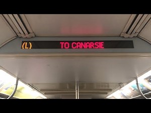The 14 St-Canarsie Line: R143 L Train Ride from 8th Avenue-14th Street to Canarsie-Rockaway Parkway
