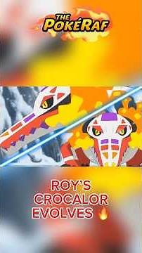 Roy’s Crocalor evolves into Skeledirge in Pokémon Horizons AMV