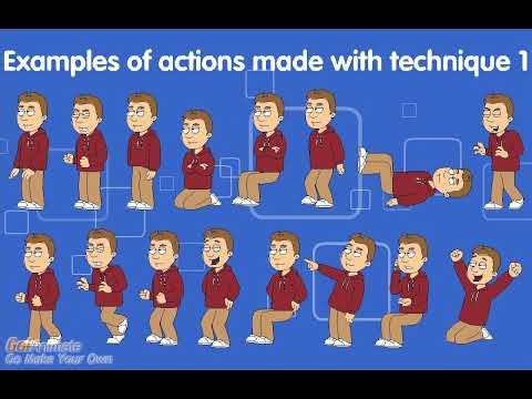 GoAnimate Tutorial: Combine Actions and Facial Expressions for Comedy World Characters