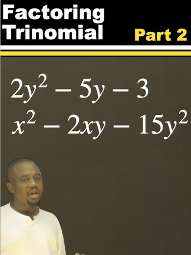 Factorising Trinomials: Step-By-Step Guide