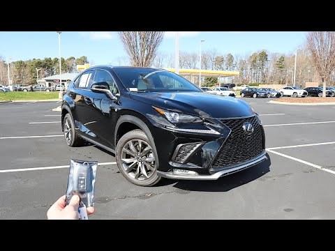 2021 Lexus NX 300 F Sport: Start Up, Test Drive, Walkaroud and Review