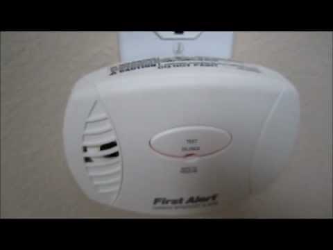 First Alert carbon monoxide detector walk-thru video