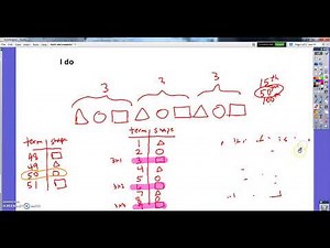 4OA Lesson #13 - finding nth term in repeating patterns