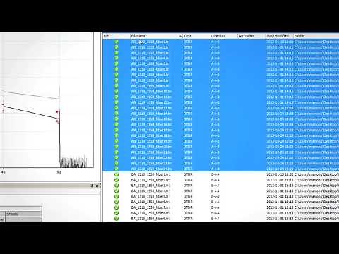 How-to create bi-directionnal measurements with EXFO FastReporter 2 for modular test platforms