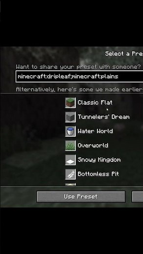 How to customize superflat worlds